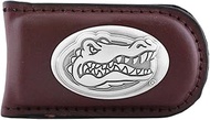 NCAA Florida Gators Leather Magnet Concho Money Clip