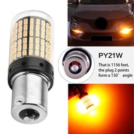 [D1L] BAU15S 7507 Turn Signal Light PY21W 5009 Canbus No Error Led Bulb Amber Blinker