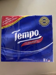 Tempo 紙手巾 x 18包