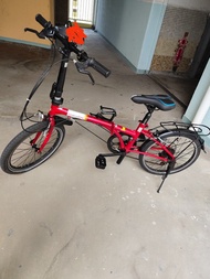 大行Dahon Dream D6 20吋，可摺疊，有尾架水壺架
