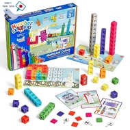 Numberblocks MathLink Cubes 100-Piece Activity Set - English and Japanese Math Toys for Kids (1-10) 