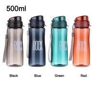 DM 550ml Sport Water Bottle Outdoor Travel Shaker LeakProof Wa