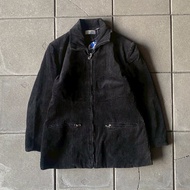 --兩光師選物--燈芯絨墊肩外套