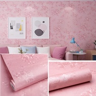 Pink Rose Flower Wallpaper Living Room & Bedroom Wall Wallpaper