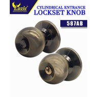 Eagle Door Knob 587AB Cylindrical Entrance Lockset Knob Series