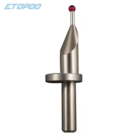 1pc Eccentric Stylus Ruby Steel Ball Probe Height 1.0 /2.0 / 3.0/4.0mm Gauges Measuring Head Altimet