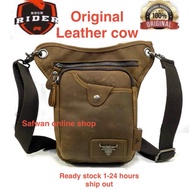 Original Rush rider:Leg Bag 100%  Leather cow