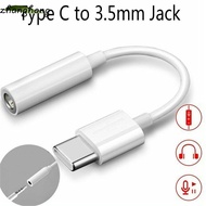 ZHANGHONG Type C USB to 3.5mm Splitter AUX Portable USB-C Male