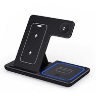 Wireless Charger 3in1 Foldable Stand iphone