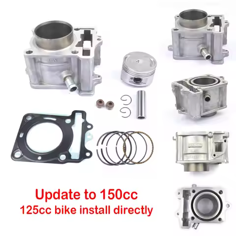 Motorcycle Engine Cylinder Kit With Piston Pin and Gaskets Bore Big Bore 150cc for Kymco Dink125 Bet