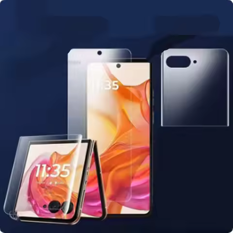 3IN1 For Motorola Razr 60 50 40 Ultra 2020 2022 50Ultra Razr40 Plus Hydraulic Soft Hydrogel Film Ful
