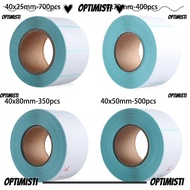 OPTIMISTI8E Thermal Sticker Convenient Supermarket Price Blank Tag Package Label