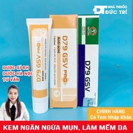 Acne Cream D79 Cream/Pro/New Reduces Acne, Back Acne, Keratosis Folliculitis - GSV Vietnam