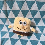 海綿寶寶🍼 (全人手編織＆鉤針＆鈎織公仔)