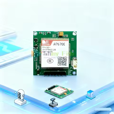 SIMCOM A7670E-LASE A7670E Without GPS core Board with two sim card slot 4G LTE Cat1 LGA + LCC Module
