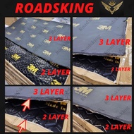 [ 3 in 1 ] 3M SOUND PROOF CAR BODYKIT DOOR 80CM X 46CM X 2.0 MM