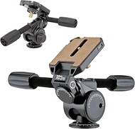 Velbon AMZPH-275 3-Way Camera Head, PH-275 AZ, Large Head for Weight-Grade Equipment, Link Lock Type