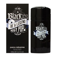 Paco Rabanne Black Xs Be A Legend Eau De Toilette Spray for Men, Iggy Pop, 3.4 Ounce