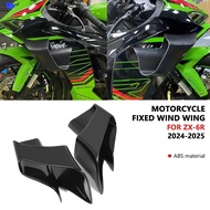 For Motorcycle Downforce Naked Side Spoilers Winglet Side Fairing Aerodynamic Wing ZX-6R 2024 ZX6R 2