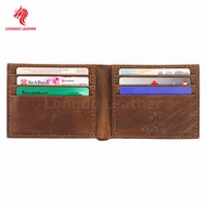 Ví da bò nam cao cấp da bò sáp thương hiệu uy tín Longdo Leather - B01