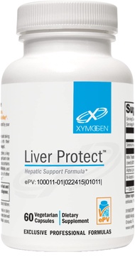 XYMOGEN Liver Protect - Supports Liver Health + Glutathione Production - Milk Thistle Extract, ALA A