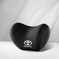 3D Memory Foam Car Logo Seat Headrest Lumbar Support Neck Cushion For Toyota Vios Wish Hilux Yaris R