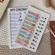 Board to do list My Chores checklist board learning schedule daily planner