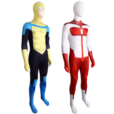 Halloween Invincible Cosplay Costume Omni Man Bodysuit Stage Performance
