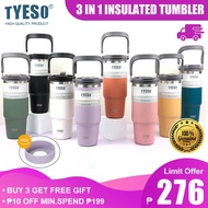 TYESO 900ML Tumbler Hot and Cold Tumbler with Straw Insulated Vaccum Tumbler Gift