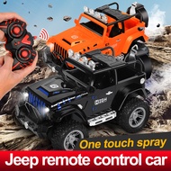 RC Racing Jeep Toy Car Wrangler Remote Control Music Toy Car Extra Large Off Road Vehicle Climbing C