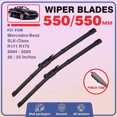 For Mercedes Benz SLK Class R171 R172 2004 - 2020 Front Windscreen Wiper Blades Windshield Accessori