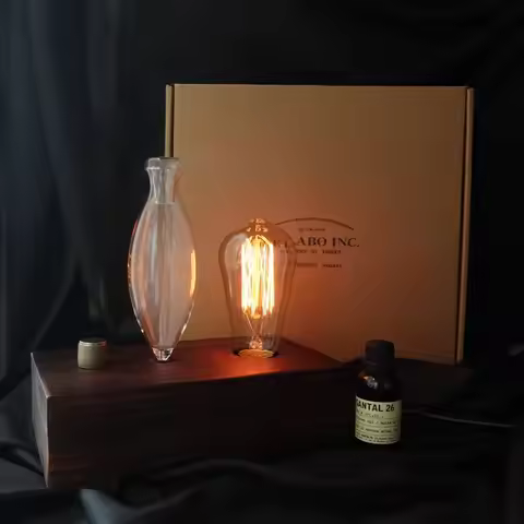 ArOmis Aromatherapy Diffuser - Professional Grade - Wood and Glass (Orbis Nox Merus), Premium, Essen