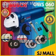 ☫✢Bosch Angle Grinder GWS060 (670W) / GWS 060 ORIGINAL READY STOCK