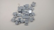 (結業清貨) 全新 Lego parts 散件 零件 moc 殺肉 樂高 brick 1 x 1 1x1 w. handle 2921 28917 technic 厚磚 基本磚 淺灰色 system 