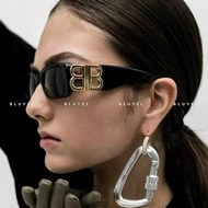 Balenciaga BB0096s-001 經典款 大logo 太陽眼鏡 男女通用 全新全配