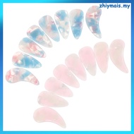 16 Pcs Chinese Guzheng Finger Picks Accessories Protector Curved Nail Tips zhiymais