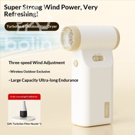 bolin Multifunctional 110000RPM / 130000RPM Electric Air Blower Portable Turbo Fan Rechargeable Cord