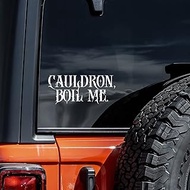 Cauldron Boil Me ACOTAR Decal Vinyl Sticker Auto Car Truck Wall Laptop | White | 8" x 3.5"