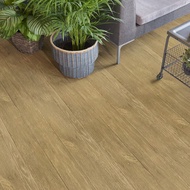 1 Cuộn 1m/3m/5m Giấy dán tường vân gỗ màu vàng dày cổ điển hoàn thiện mờ trang trí nhà cửa nền phòng