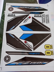 tem rời fz150i xanh đen