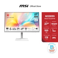 MSI MONITOR MODERN MD272QXPW 27" WQHDIPS100Hz1ms (จอมอนิเตอร์)