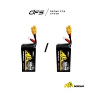 DOGCOM 1550mAh 150C 6S 22.2V LiPo Battery - Ultra Light-Weight Series