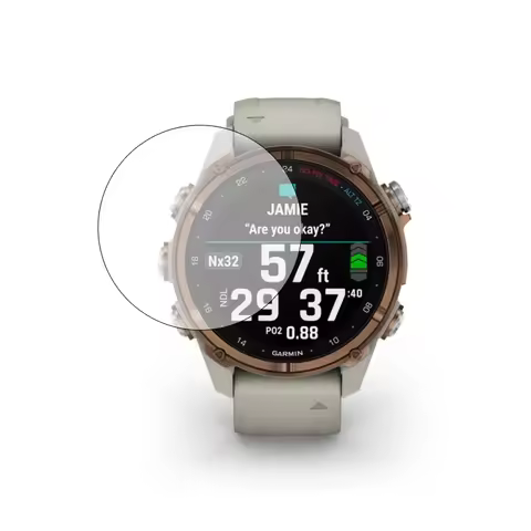 5pcs Soft TPU Clear Protective Film For Garmin Descent Mk3/Mk3i/Mk2/Mk2i/Mk2S 43mm 51mm 52mm Smart W