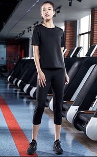 暴汗服女套裝減肥瘦身衣大碼200斤跑步健身爆汗服燃脂高腰發汗褲