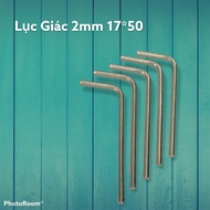 2mm hexagon (17*50mm long, 2mm)