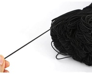 [LWF HOT] ✵Dây Thun Tròn Màu Trắng Đen 1Mm 2Mm 3Mm 4Mm Dây Cao Su Khâu Dây Cưới Để Tự May Quần Áo Ph