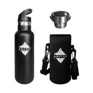 [JML Official] Arctic Flask Bottle 500ml Silver | Black