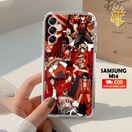 SAMSUNG M14 CASE - Latest SAMSUNG M14 Casing 2024 AERO STORE [MOTIF 30] Silicone - Case SAMSUNG M14h
