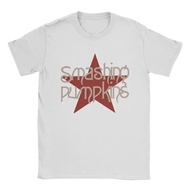 Smashing Pumpkins T-Shirt For Men Cotton 1 Vintage Round Neck Short Sleeve Gift Ideas