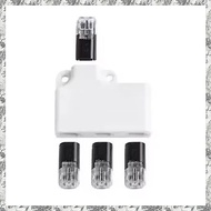 [D E O K] Wire Splitter Connector Two-Wire -Plug with Lock 2P LED Connector Cable Junction Box 3 Way